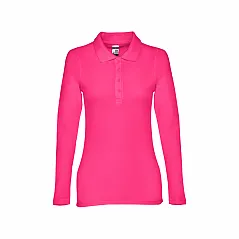 Women's long sleeve polo shirt
