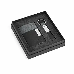 Card holder and keychain set