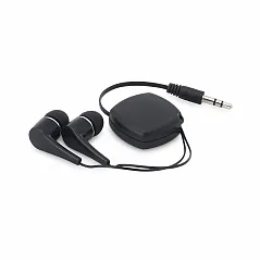 Retractable earphones