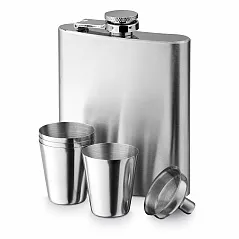Set of bottle and cups