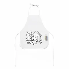 Children's colouring apron