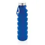  Leakproof collapsible silicon bottle with lid - XD Collection