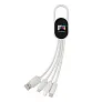  4-in-1 cable with carabiner clip - XD Collection