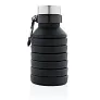  Leakproof collapsible silicon bottle with lid - XD Collection