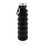  Leakproof collapsible silicon bottle with lid - XD Collection