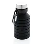  Leakproof collapsible silicon bottle with lid - XD Collection