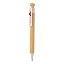  Bamboo pen with wheatstraw clip - XD Collection