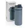  Vacuum stainless steel bottle with sports lid 550ml - XD Collection