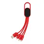  4-in-1 cable with carabiner clip - XD Collection