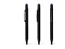 TITANIUM BLACK metal 'touch'' ball pen