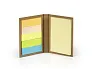 ICON pocket size notebook with stickers