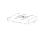 GIFT BOX 1 gift box 230 x 185 x 37 mm