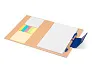 AZUL biodegradable notebook with biodegradable ball pen