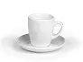 LUNGO porcelain cup and saucer for 'Cappuccino'