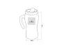 MARRY metal travel mug