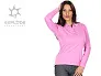 LINDA women’s long sleeve polo shirt - EXPLODE