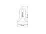 PILAR Car charger for mobile devices - PIXO