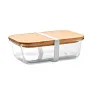 TUNDRA LUNCHBOX Glass lunchbox with bamboo lid