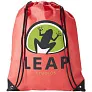 Evergreen non-woven drawstring backpack