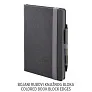 TEXTURE COLORE MAXI B5 notebook with elastic band, pen loop and coloured paper edges