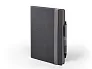 TEXTURE COLORE MAXI B5 notebook with elastic band, pen loop and coloured paper edges