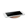 RUNDO Round wireless charger bamboo