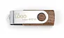 TWISTER WALNUT 8 GB USB flash drive