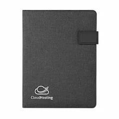A4 portfolio with power bank
