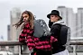 Bobby Compact anti-theft backpack Print