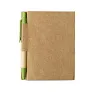CARTOPAD Memo note w/ mini recycled pen