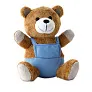 NICO Bear plush w/ advertising pants