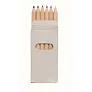 ABIGAIL 6 coloured pencils in box