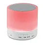 ROUND WHITE okrugli bluetooth zvučnik s LED svjetlom