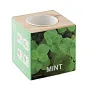 MENTA Herb pot wood "MINT"