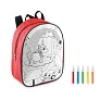 BACKSKETCHY Backpack with 5 markers