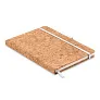 SUBER A5 notebook with cork cover