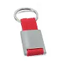 TECH Metal rectangular key ring