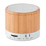 ROUND BAMBOO Round Bamboo Bluetooth speaker