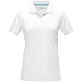 Graphite short sleeve women’s GOTS organic polo - Elevate NXT