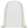Oregon 140 g/m² cotton drawstring backpack
