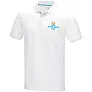 Graphite short sleeve men’s GOTS organic polo - Elevate NXT