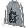 Oregon 140 g/m² cotton drawstring backpack