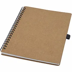 spiralni notes A5 od recikliranog kartona i kamenog papira