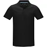 Graphite short sleeve men’s GOTS organic polo - Elevate NXT