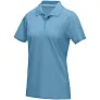 Graphite short sleeve women’s GOTS organic polo - Elevate NXT