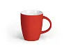 LUCIA SOFT porcelain mug with soft touch finish