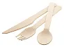 Woolly wooden cutlery, spoon