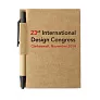 CARTOPAD Memo note w/ mini recycled pen