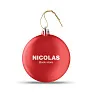 LIA BALL plosnata kuglica za bor