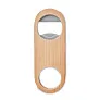 VALBAMPER Oval Bamboo bottle opener
